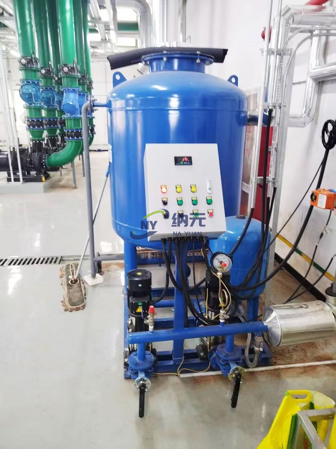 公司技術從江蘇德邁藥業有限公司項目工地發回的設備安裝調試圖！